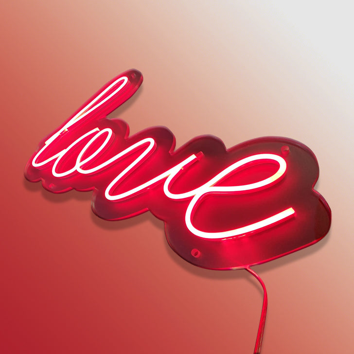 Scritta neon led Love 40x25 cm –